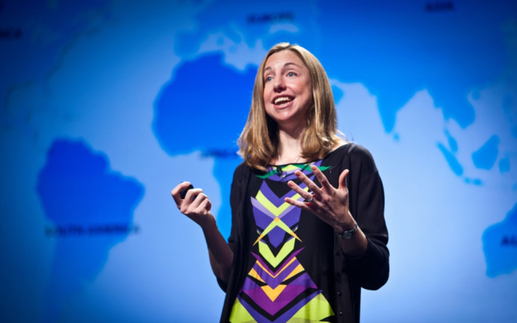 Happiness researcher Elizabeth Dunn