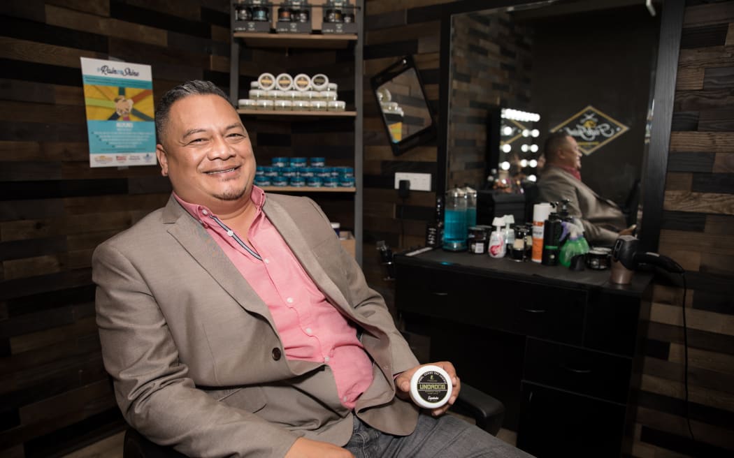 Suicide survivor Tuala Tusani on a mission to save lives with his UNDADOG hair wax.