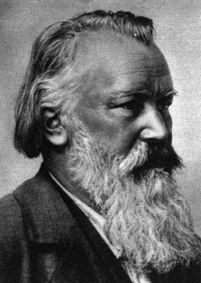 Brahms in his later years.