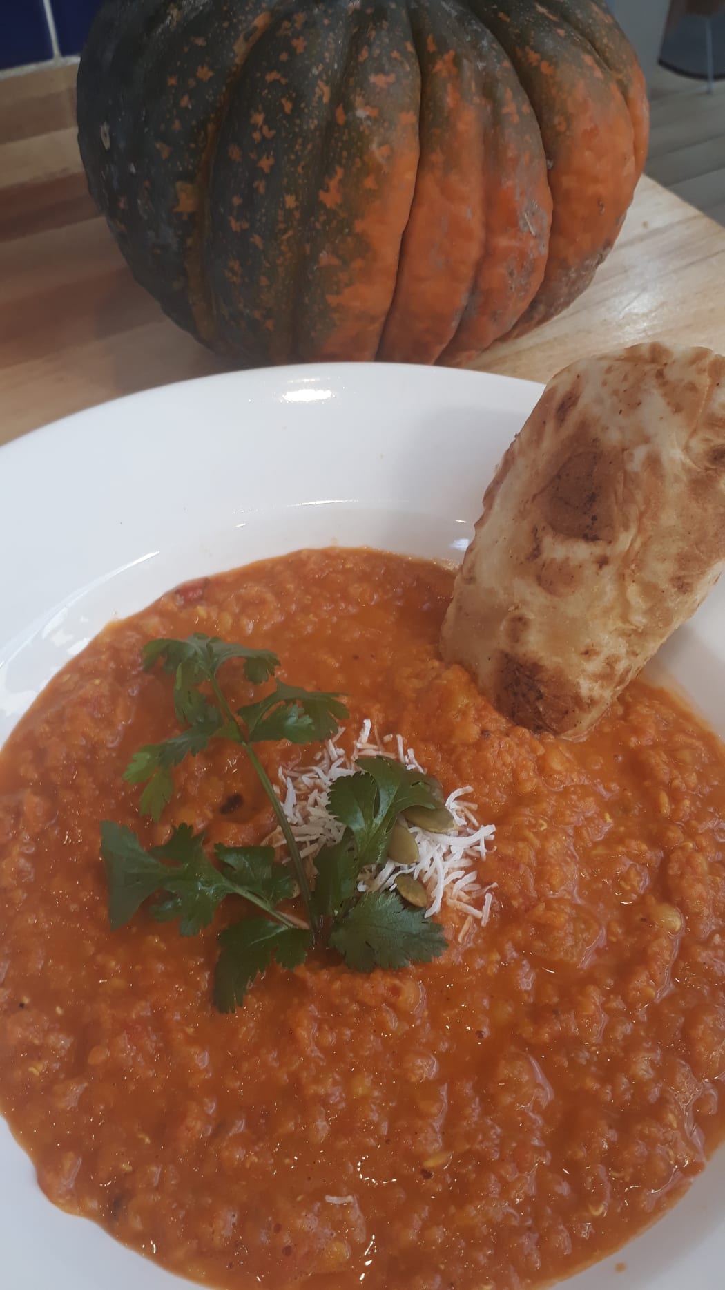 Pumpkin Tomato Dhal