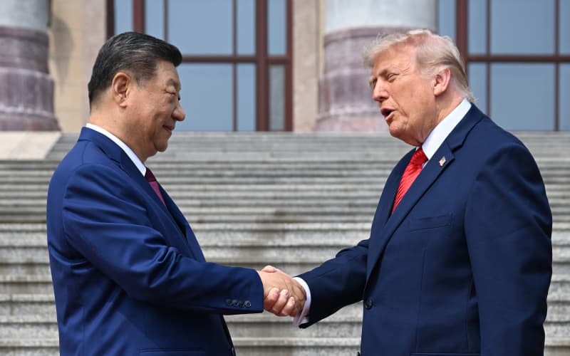 Xi Arrives in Washington Without His CEO Entourage as Trump Rolls Out the Red Carpet