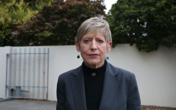Lianne Dalziel at Al Noor Mosque.