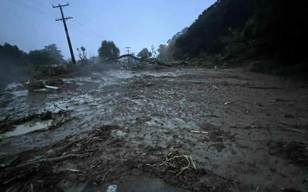 Farms at the top end of the East Coast have been smashed by recent storms, with erosion, landslide, debris and silt through paddocks and farms cut off.