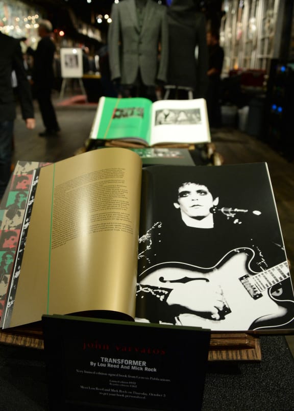 Mick Rock's iconic photo of Lou Reed was the cover of his album 'Transformer.'