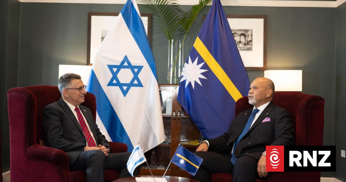 Nauru's government announces plans for embassy in Israel
