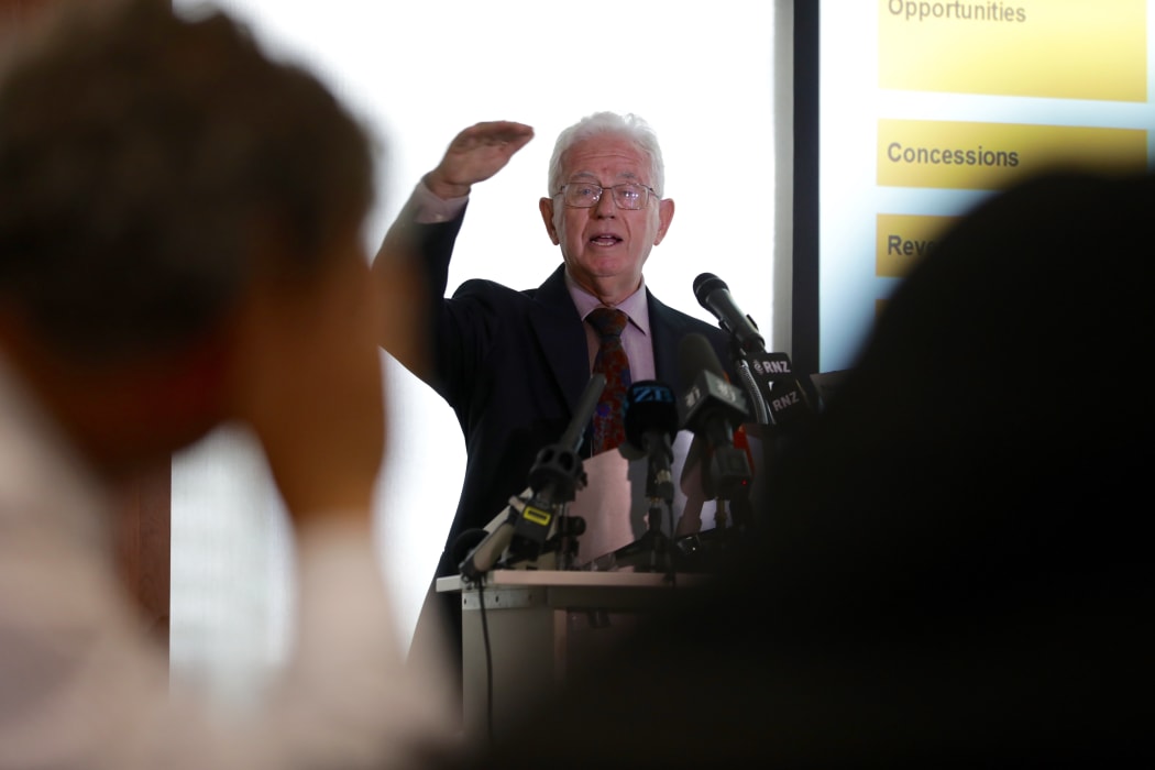 Sir Michael Cullen, Tax Working Group chair
