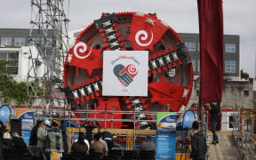 City Rail Link tunnel-boring machine