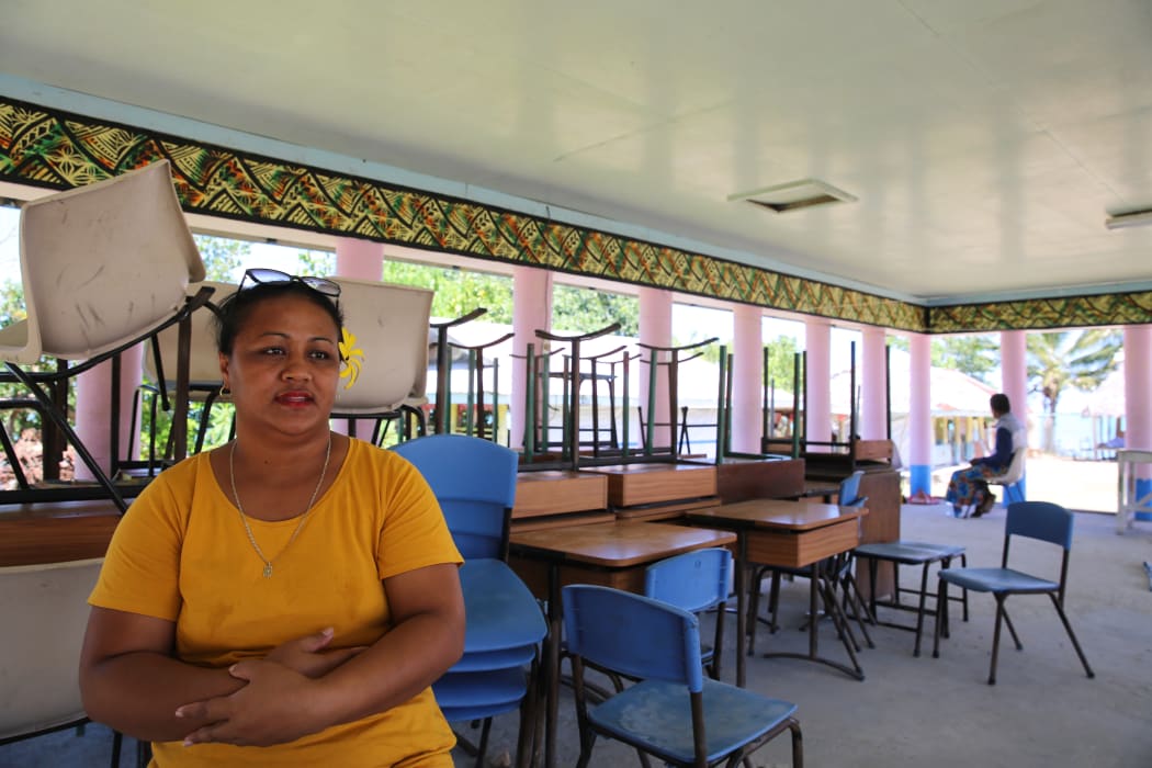 Moli Seia is a teacher at Manono Primary School.