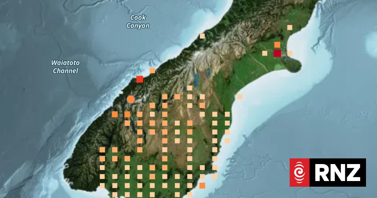5.5 magnitude earthquake hits near Milford Sound