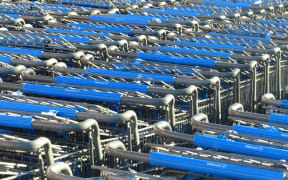 Shopping cart stack