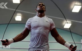 Joseph Parker, Anthony Joshua square off at press conference