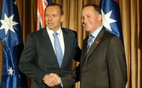 Tony Abbott and John Key