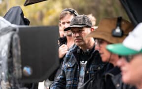 Director Rob Sarkies working on the Pike River film.