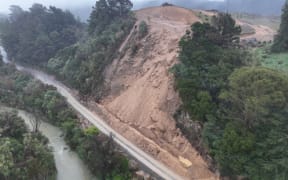 The Northbank Road slip at the 2km mark is expected to cost more than $1 million to fix.