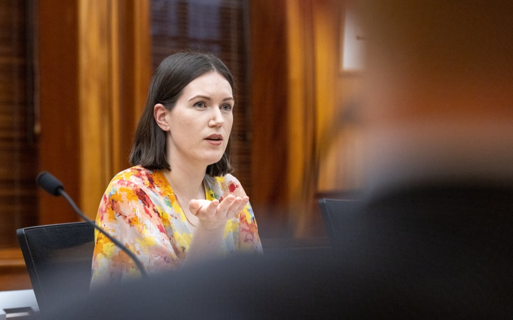 ACT MP Brooke van Velden speaks on Parliament's Standing Orders Committee as they consider the 2023 Review of Standing Orders.