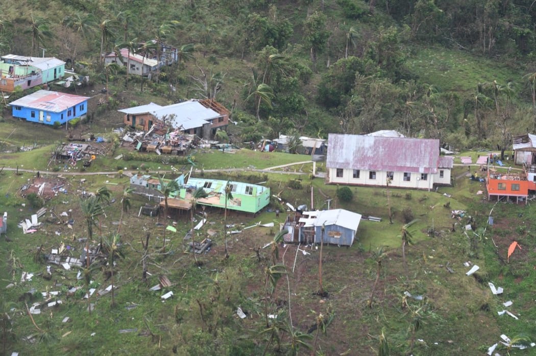 Cyclone Harold wrecked villages on some of Fiji's southern islands