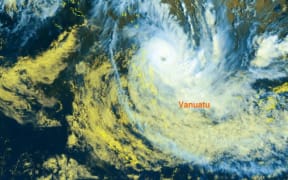 Latest satellite image of Tropical cyclone Lola
