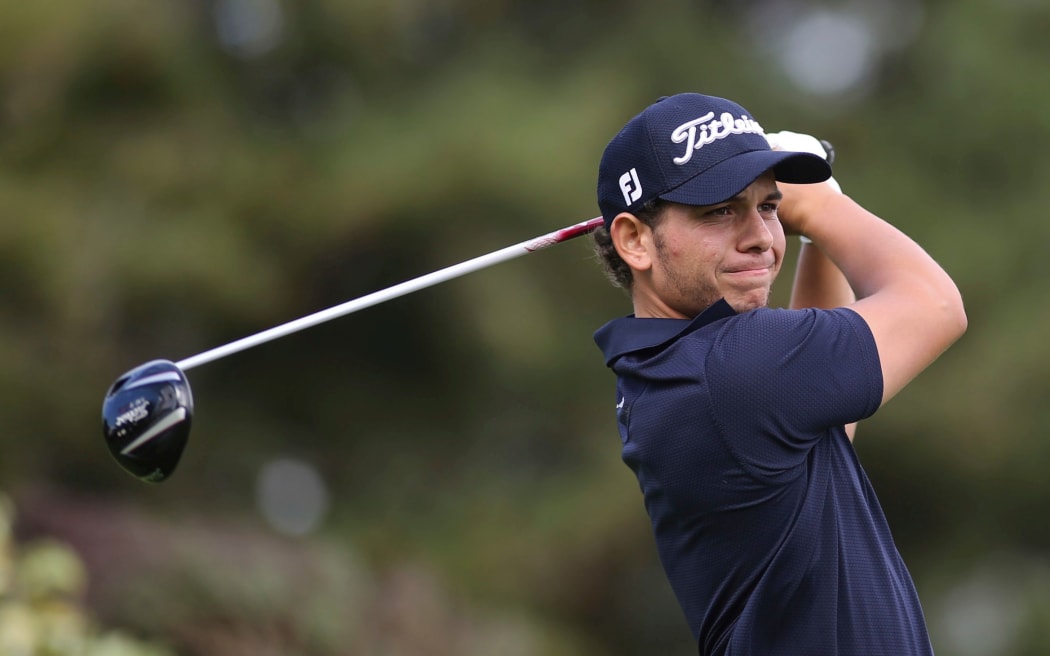 New Zealand golfer Luke Toomey.