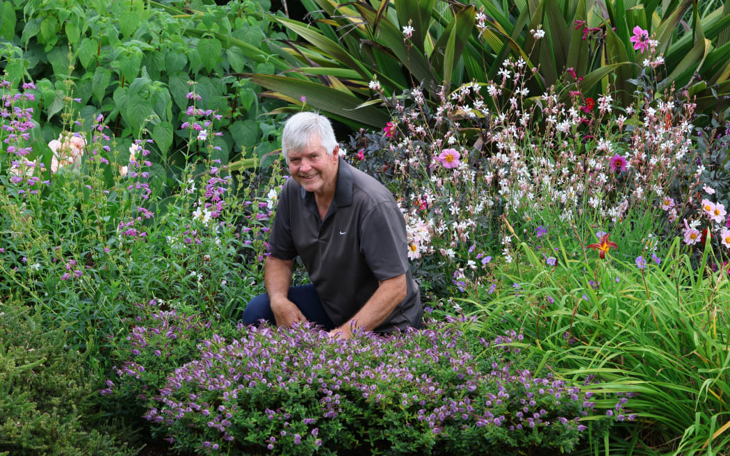 Jack Hobbs, who has just retired as curator / manager of the Auckland Botanic Gardens. He's worked at the gardens for nearly five decades.