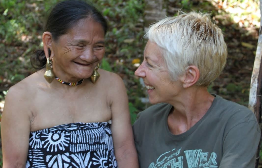Jacky McLaren frequently visited and supported the Penan tribe while teaching in Brunei.