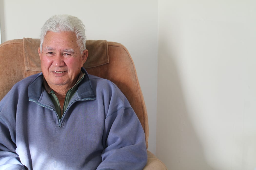 Dr Palmer at his home on Matakana Island.