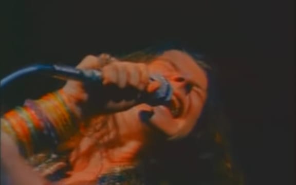 Janis Joplin at Woodstock, 1969