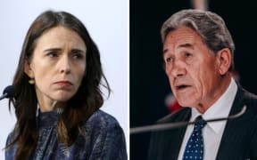 Prime Minister Jacinda Ardern and deputy Winston Peters.