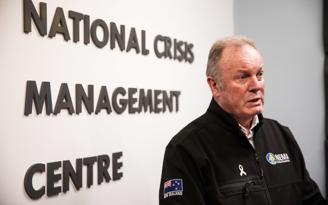 John Price at NEMA's Exercise Rū Whenua