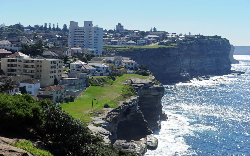 Multi-million dollar homes in Dover Heights line the cliffs of Sydney's eastern seaboard on May 8, 2010.