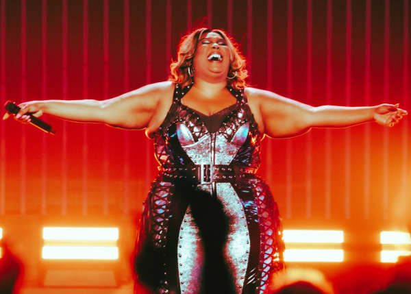 Lizzo performs at Spark Arena in Auckland, on 26 July, 2023