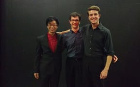 Gisborne International Music Competition 2017 finalists Hahnsol Kim, Alexander McFarlane & Oliver Shermacher