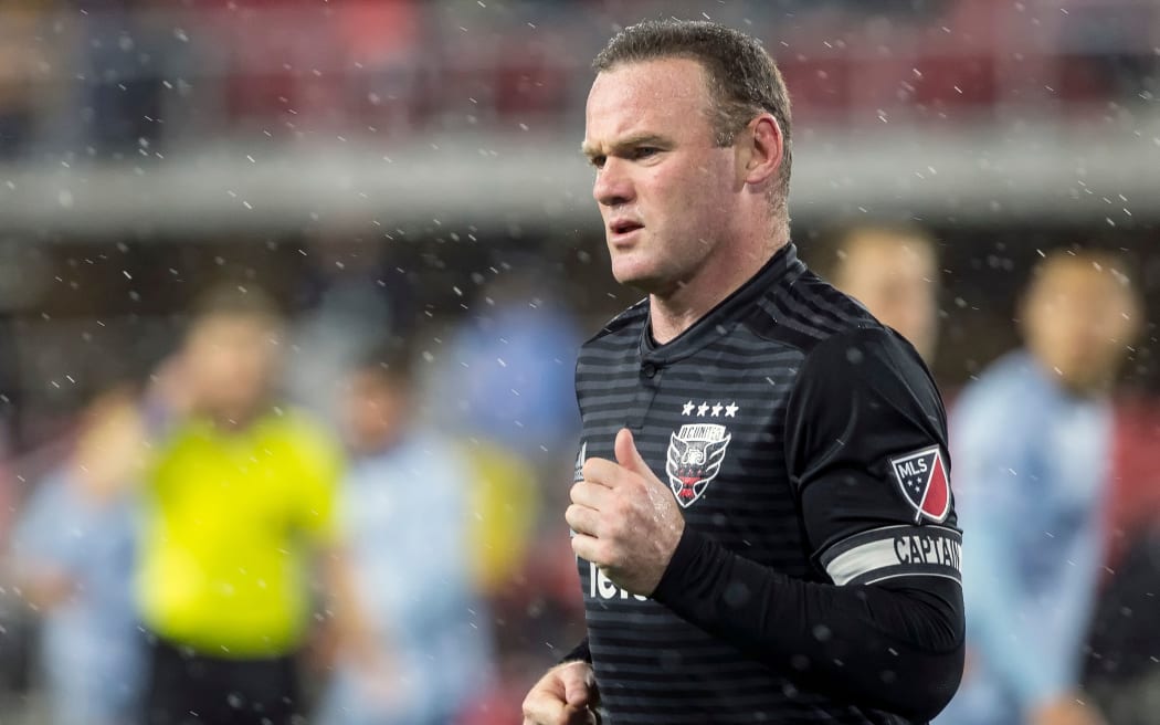 D.C. United forward Wayne Rooney.