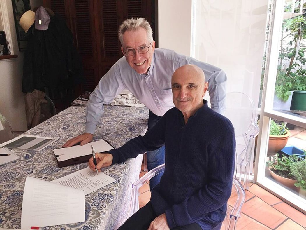 OzFliz founders Ron Brown and Allan Finney.