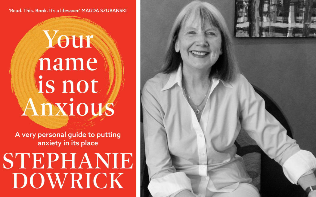 Stephanie Dowbrick and her new book, 'Your Name is not Anxious'.