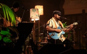 Troy Kingi, on tour with the Bill Withers Social Club