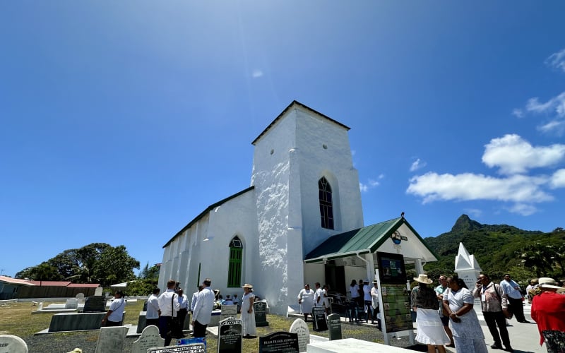 Leaders, delegates attend church service in Rarotonga ahead of meeting ...