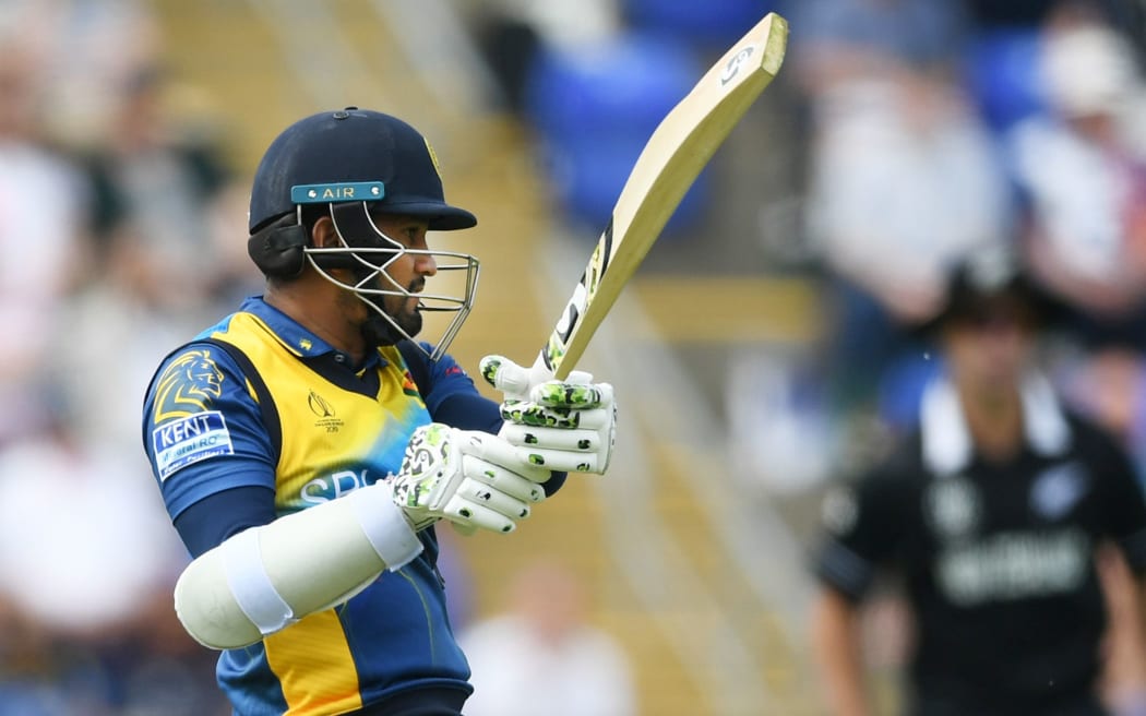 Sr Lankan cricketer Dimuth Karunaratne.