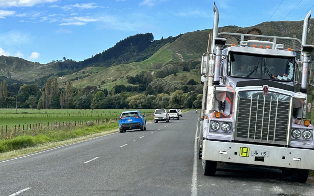Official convoys began today allowing people to travel between Tokomaru Bay and Gisborne.