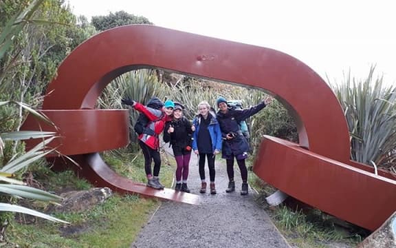 Cromwell College outdoor pursuits class