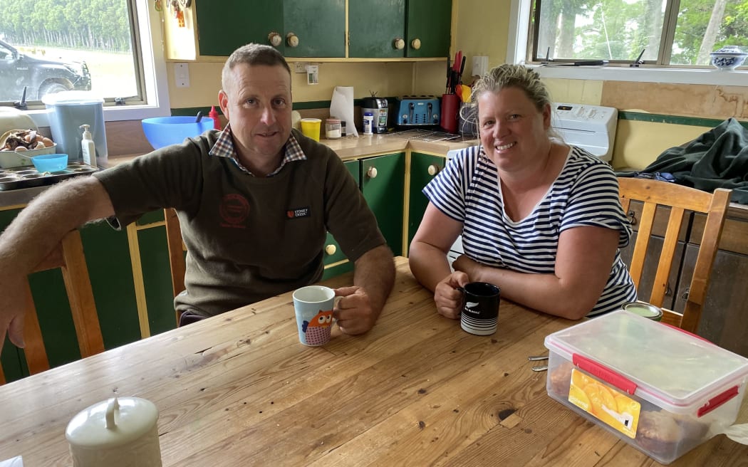 Waitangihia Station farmers Sean and Jodi Brosnahan