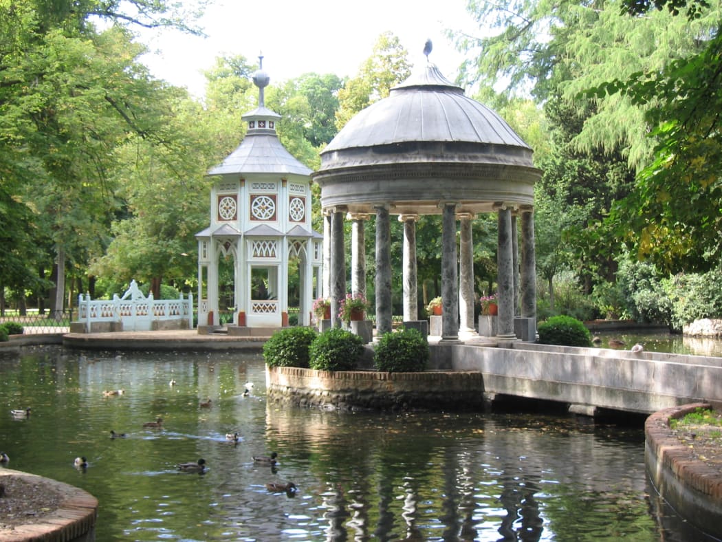 Chinese Kiosks in the Prince's Garden of Aranjuez