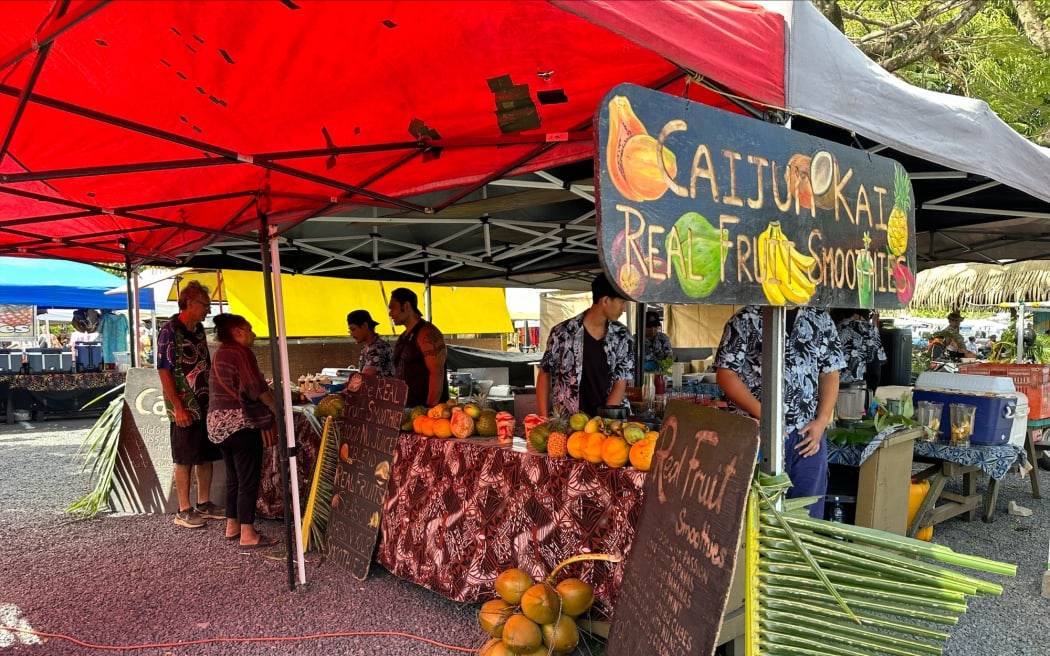 The 52nd Pacific Island's Forum Leaders Meeting is causing quite a buzz around the main island and especially at the bustling Punanga Nui Markets. November 2023.