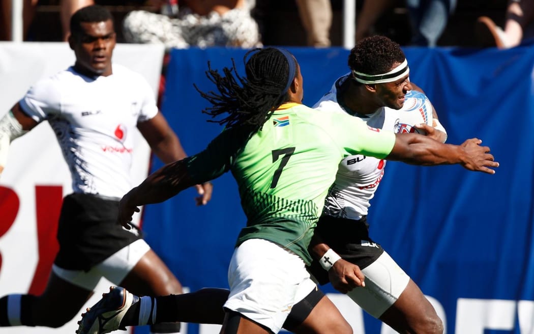Semi Kunatani during Fiji's Sevens World Series winning 2014/15 campaign.