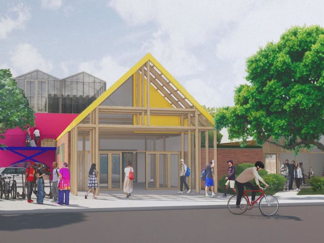 An artist's impression of a development planned for central city