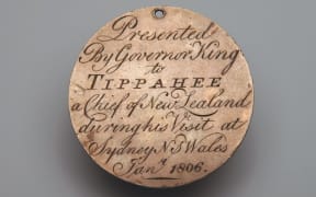 Te Pahi's silver medal.