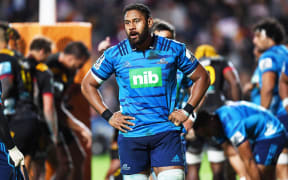 Blues captain Patrick Tuipulotu.