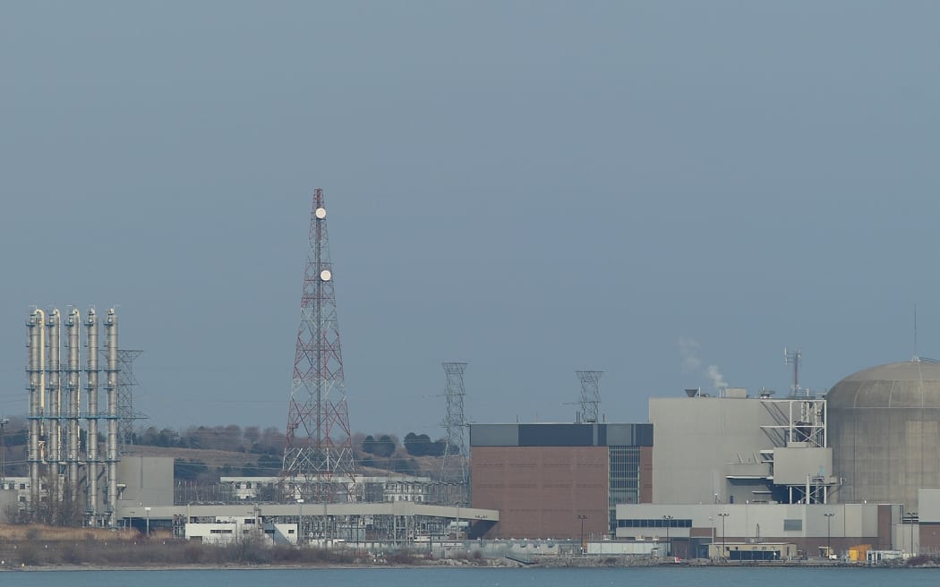 Pickering Nuclear Generating station on the shores of Lake Ontario, east of Toronto.