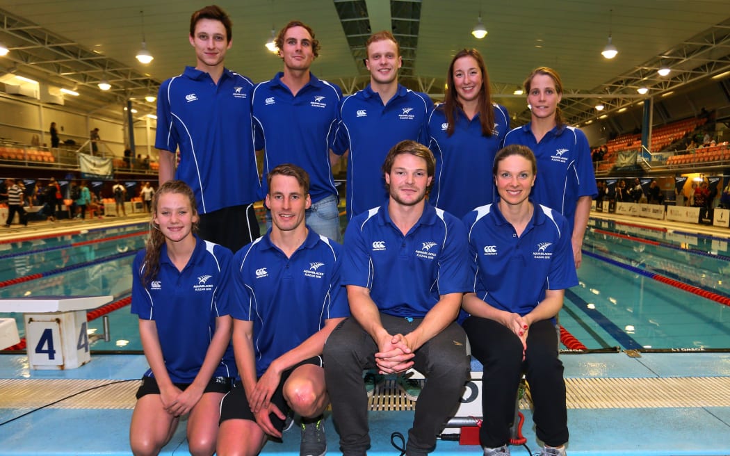 The Aqua Blacks team for the Worlds