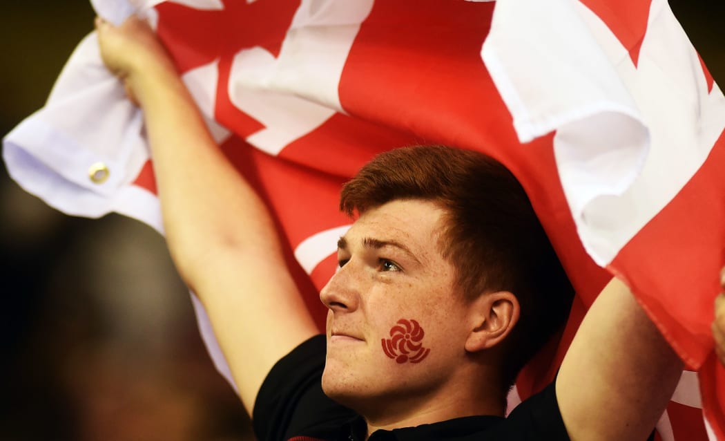 Georgian rugby fan RWC2015