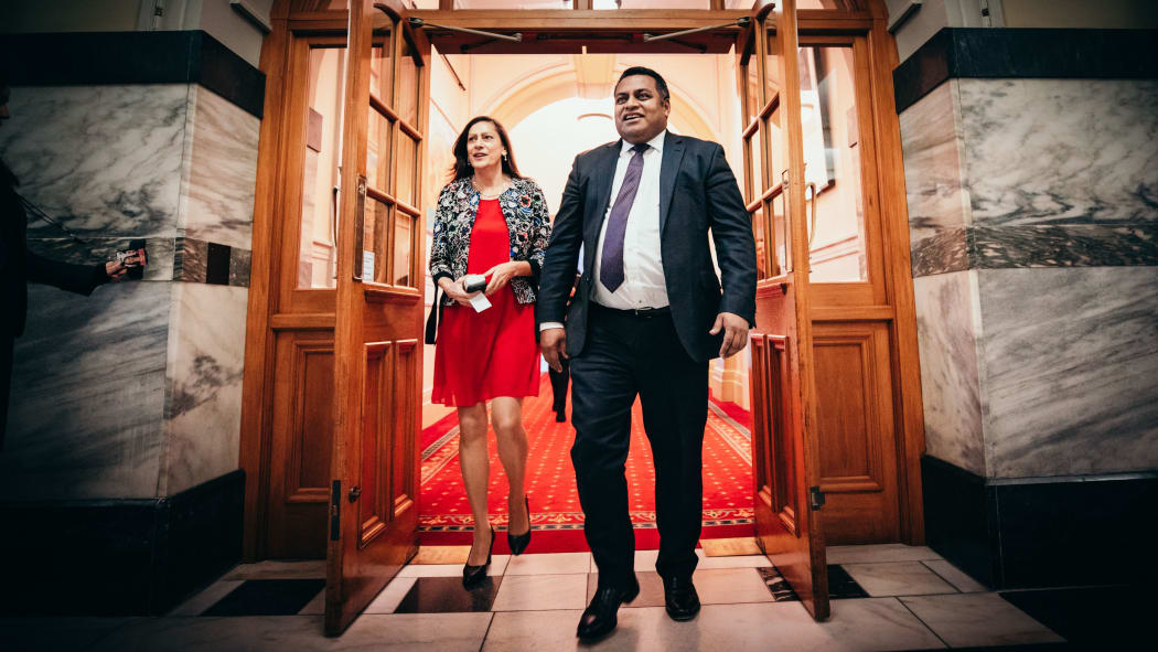 Kris Faafoi will join Cabinet as Digital Services Minister and Poto Williams has been promoted to a minister outside of Cabinet.